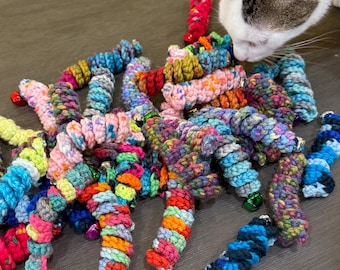 Crocheted Curly with Bell