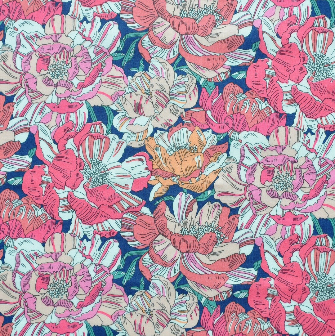 Liberty Tana Lawn Fabric Blackburn C 18''x26'' AW2021 Liberty the New ...