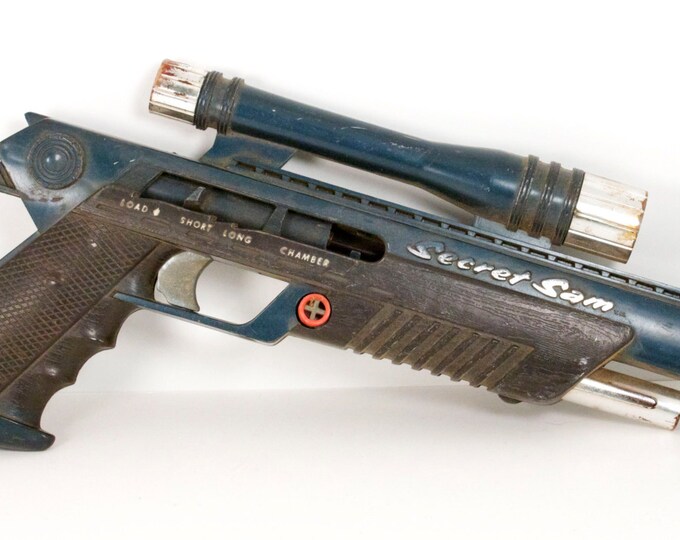 1960'S Secret Sam Spy Pistol Deluxe Reading Topper Toys - Etsy