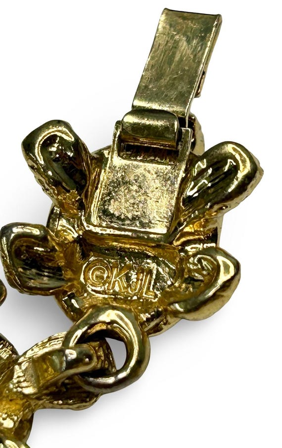 KJL  Kenneth Jay Lane Signed Multicolor Enamel Tu… - image 4