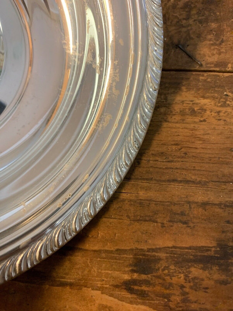 Vintage Sterling Silver Candy Dish Nut Bowl By Manchester 6 inch