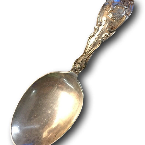 Sterling Silver Looped Handle Baby Spoon - Etsy Australia