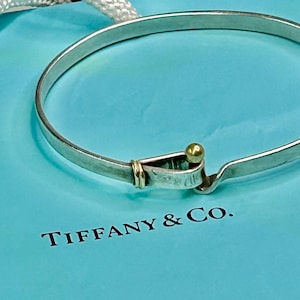 Vintage Tiffanys Silver Bangle - Etsy