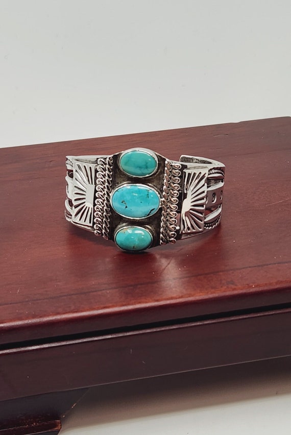Sold at Auction: Five Native American Indian cuff bracelets