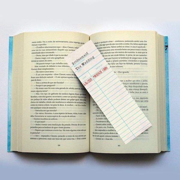 Bookmark Bridesmaid Proposal