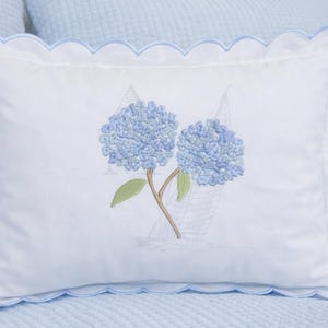 Large hydrangea embroidery design | 3"–6" floral bunch | spring summer | easter mother's day | machine embroidery digital file