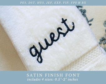 Script embroidery font | sailor script by annapolis monograms | bx included | 0.5"–2" | satin finish | machine embroidery digital download