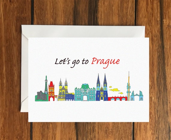A6 Holiday Gift Idea Lets Go To Prague Blank Greeting Card Notecards Greeting Cards Handmade Products Powderhousebend Com A6 Holiday Gift Idea Lets Go To Prague Blank Greeting Card Notecards Greeting Cards Handmade Products Powderhousebend Com