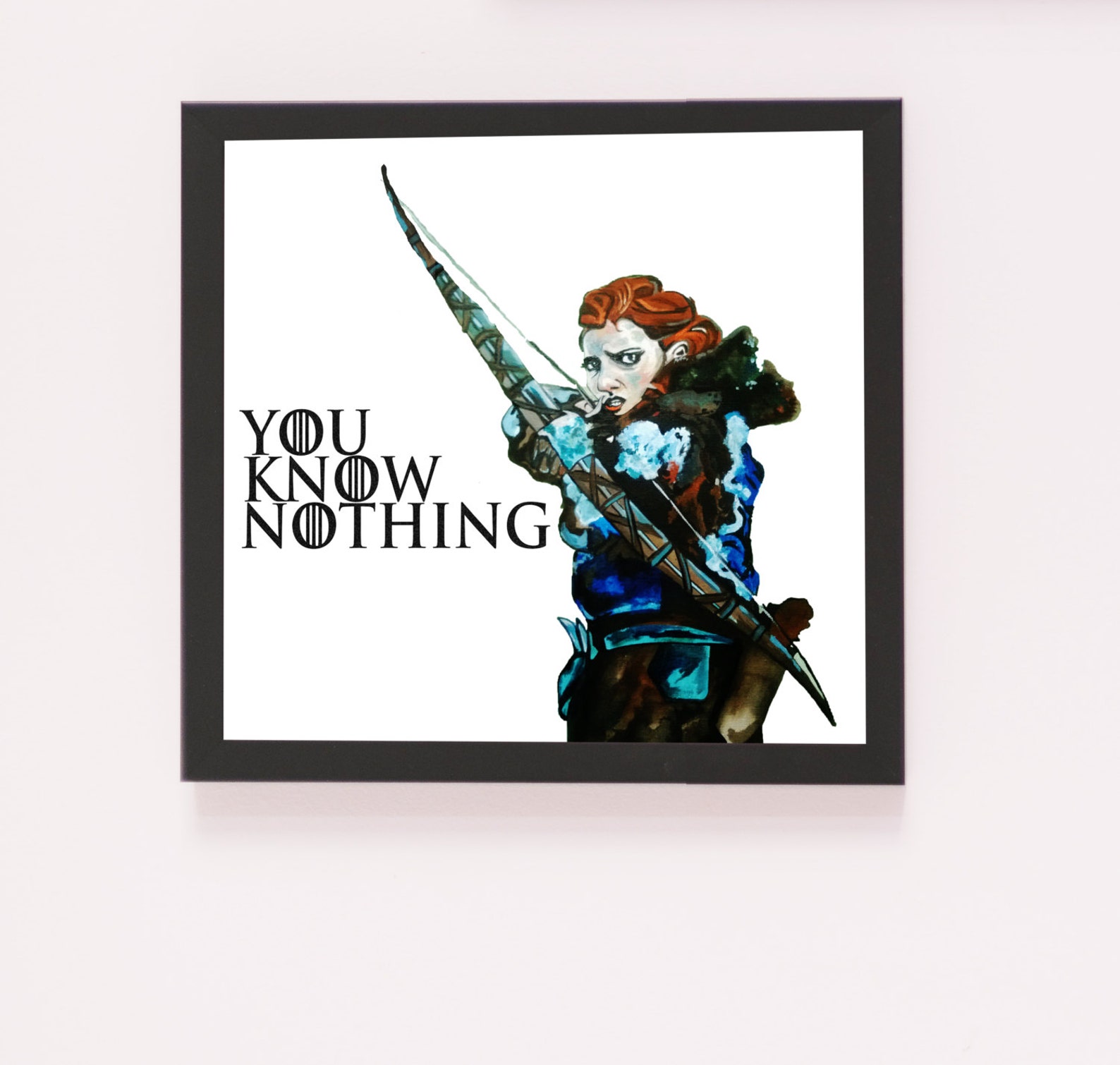 Printable File Game Of Thrones Style Ygritte you Know Etsy