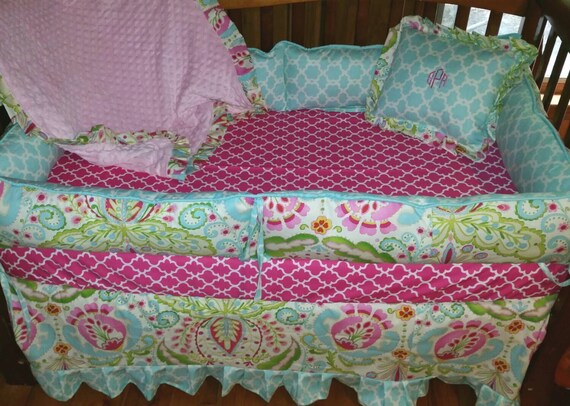 kumari garden crib bedding