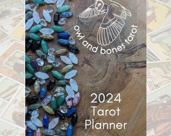 2024 Owl and Bones Tarot DIGITAL Planner