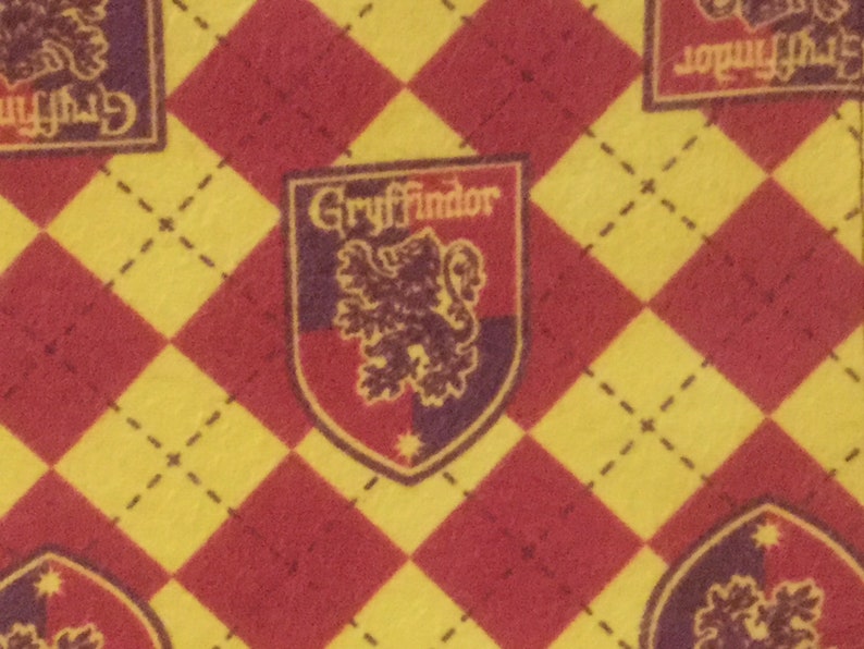 Gryffinder flannel baby blanket Harry Potter baby gift Harry Potter flannel baby blanket Argyle Harry Potter baby blanket