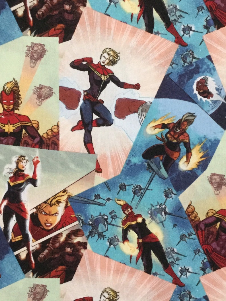 Carol Danvers pillowcase Girls pillowcase, Captain Marvel pillowcase Standard size pillowcase