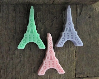 Eiffel Tower Soap Favor, Baby, Wedding, Bridal Shower, Birthday, Handmade, Soap Gift, Travel Gift, Sulfate Free