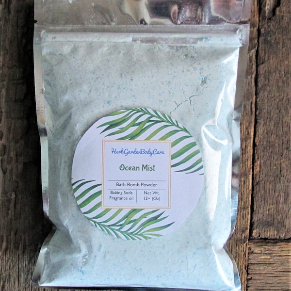 Fizzy Bath Bomb Powder/Tropical Dreams Collection/Spa Gift/Bridal Shower Gift/Handmade Spa soak/Gift for Her/Relaxing Soak/ 12+ oz