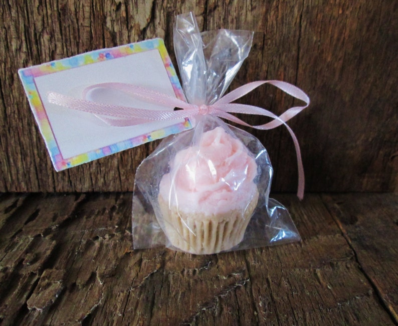 Bridal Baby Shower Mini Cupcake Organic Soap Favor Wedding Birthday