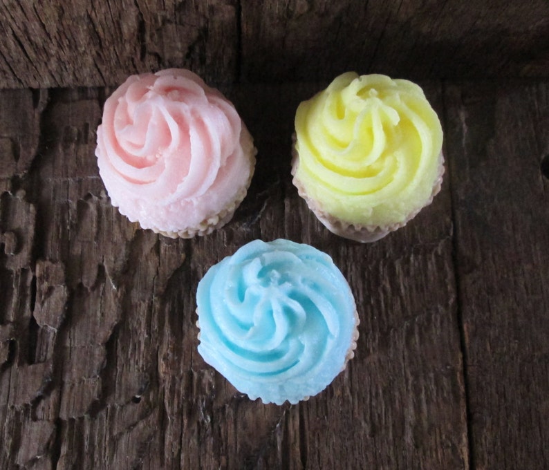 Bridal Baby Shower Mini Cupcake Organic Soap Favor Wedding Birthday