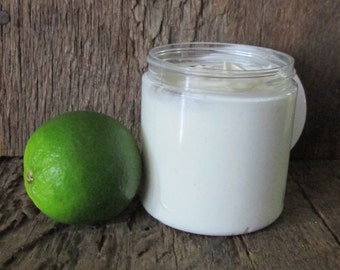 Key Lime Pie Whipped Body Butter/8 oz./Moisturizing Butter/Handmade Body Butter/Gift for Her