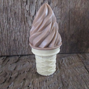 Yummy Soft Serve Ice Cream Cone Soap Favor Gift, Birthday image 2