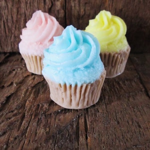 Mini Cupcake Soap Favor, Handmade, Vegan. Sulfate Free, Baby Shower, Birthday