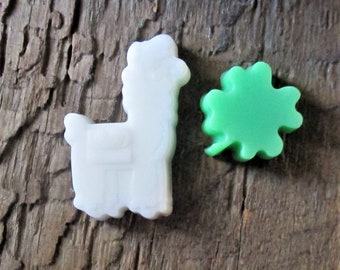 Erin go Llama Lucky Soap Favor/St Patricks Day/Baby Shower/Bridal Shower/Wedding/Handmade/Vegan