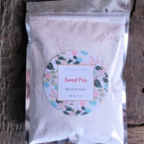 Fizzy Bath Bomb Powder/Spring Flowers Collection/12+ oz/Spa Gift
