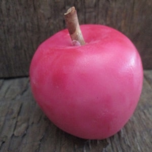 Realistic Apple Soap, Fun Fruit Scents, Handmade, Vegan, Teacher Gift