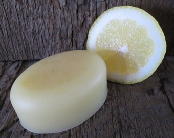 Old Fashioned Lemon Soap Bar/Vegetable Glycerin Soap/Handmade Soap/Vegan Soap/4 oz