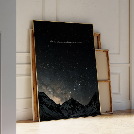 To the Stars Who Listen | Night Court Prints | Velaris Prints | ACOTAR Prints | Bookish Art | Acotar Merch | Poster Print | Velaris Poster