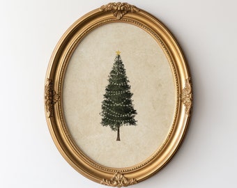 Christmas Tree Print | Christmas Decor | Holiday Decor | Holiday Art | Christmas Art | DIGITAL DOWNLOAD