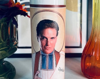 St. Robert Stack Prayer Celebrity Devotional Candle 8" parodie