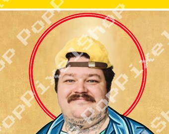 St. Matty Matheson Prayer Celebrity devotional kaars 8" parodie