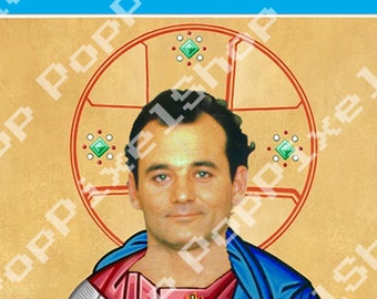 St. Bill Murray Prayer Celebrity Devotional Candle 8" Parodie