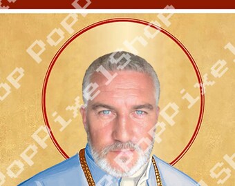 St. Paul Hollywood Gebet Promi Devotionalie Kerze 20" Parodie