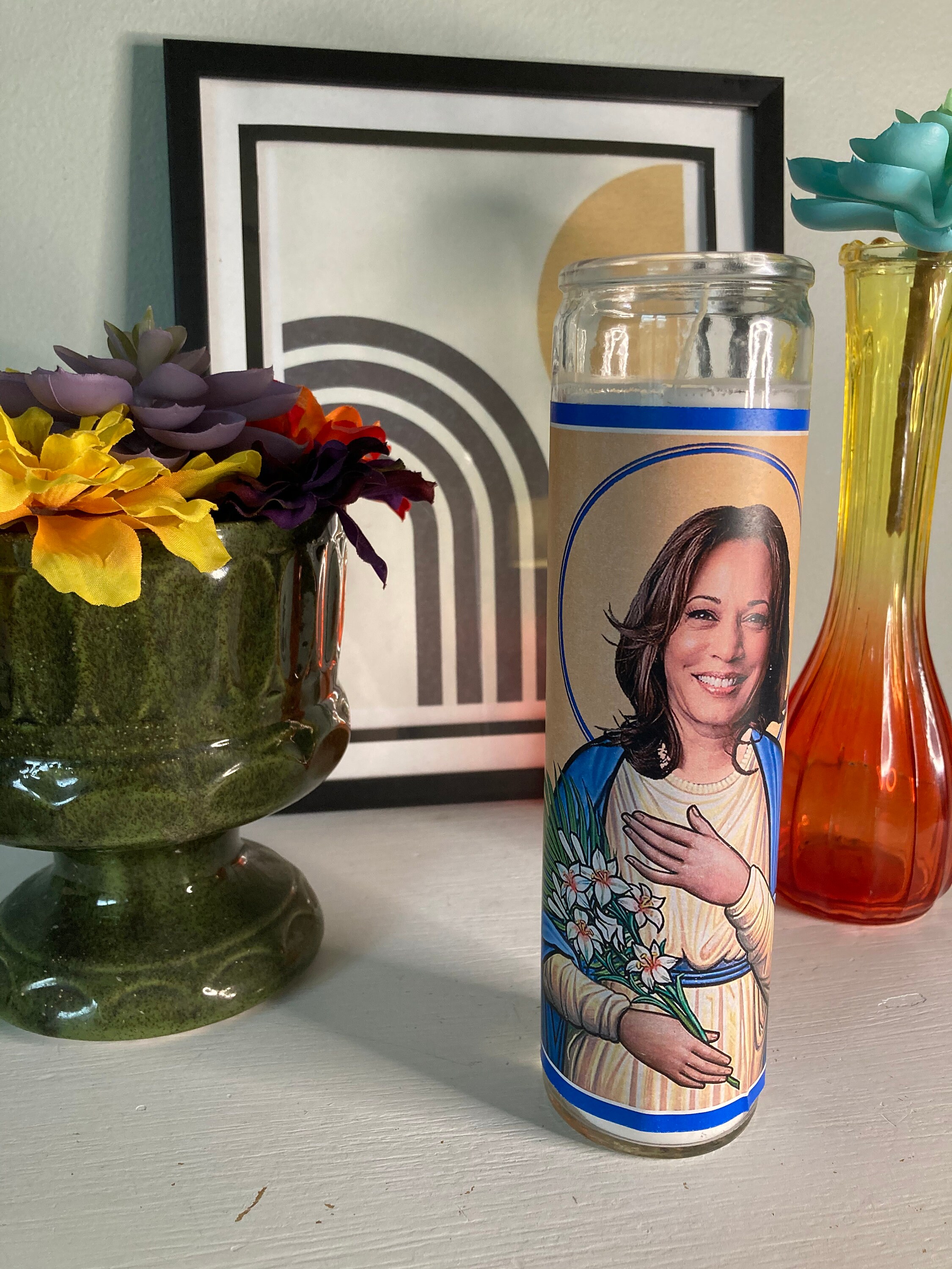 St. Kamala Harris Prayer Celebrity Devotional Candle 8 - Etsy