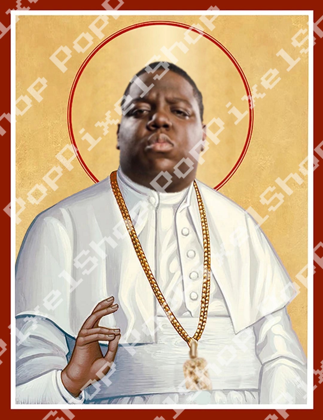 St. Biggie Smalls Prayer Celebrity Devotional Candle 8 Etsy