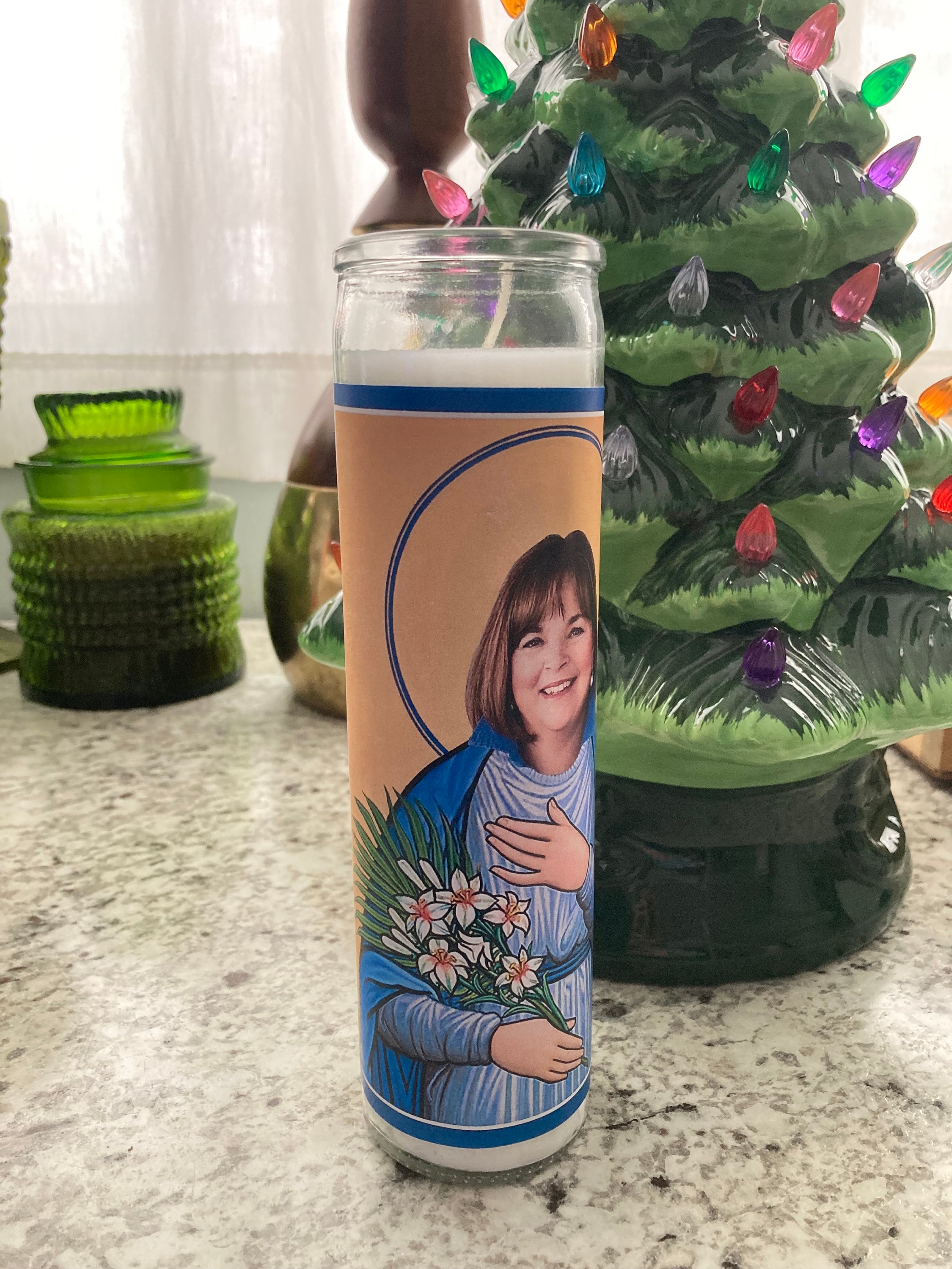 St. Ina Garten Prayer Celebrity Devotional Candle 8 Etsy