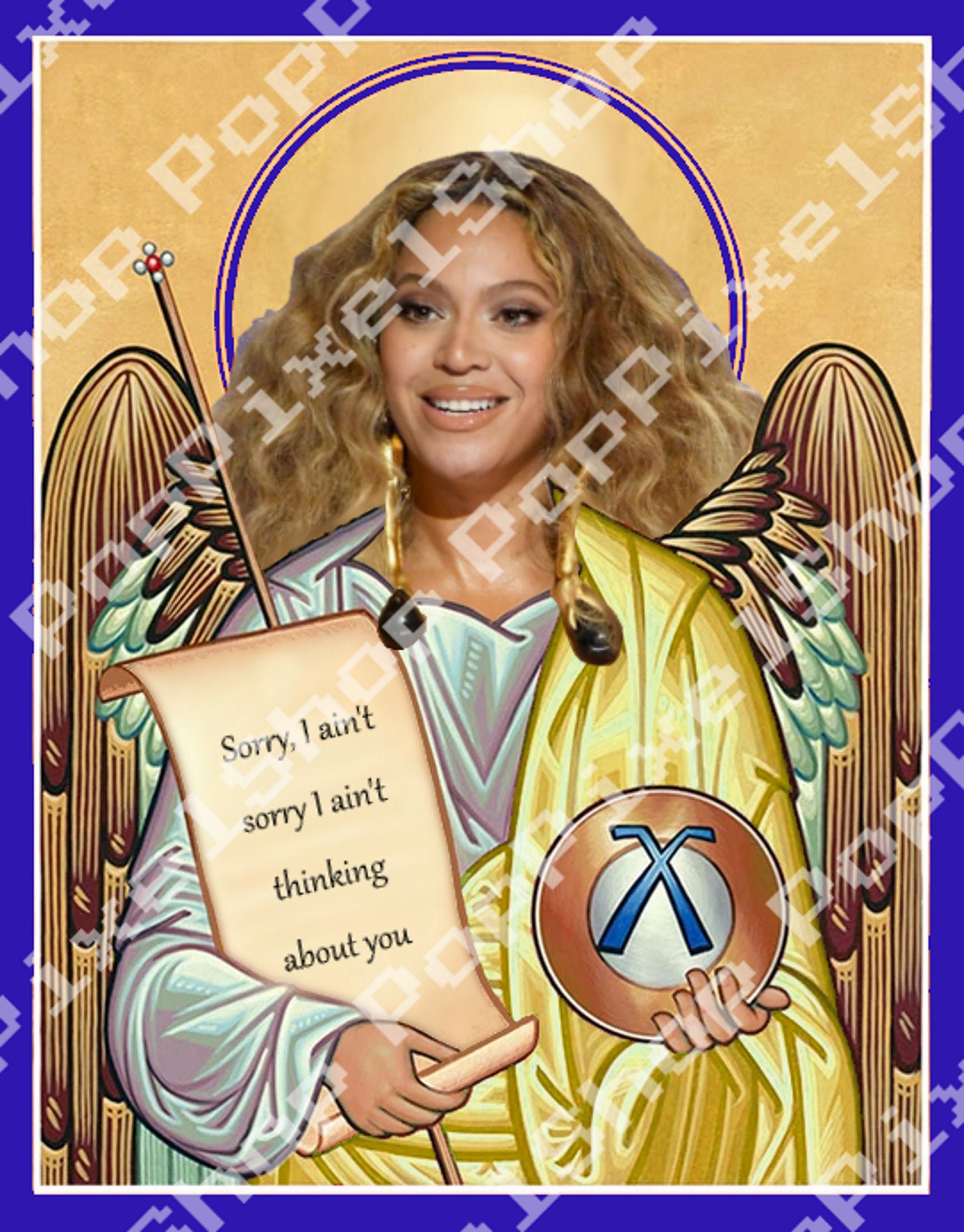 St. Beyoncé Prayer Celebrity Devotional Candle 8 | Etsy