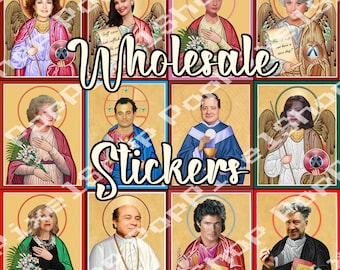 Groothandel gebedsstickers beroemdheden: muzikanten, artiesten, acteurs, koks - [Kavel van 25+]