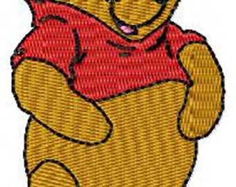 Winnie Puuh Maschinenstickerei Design - Sofortiger digitaler Download Stickdatei