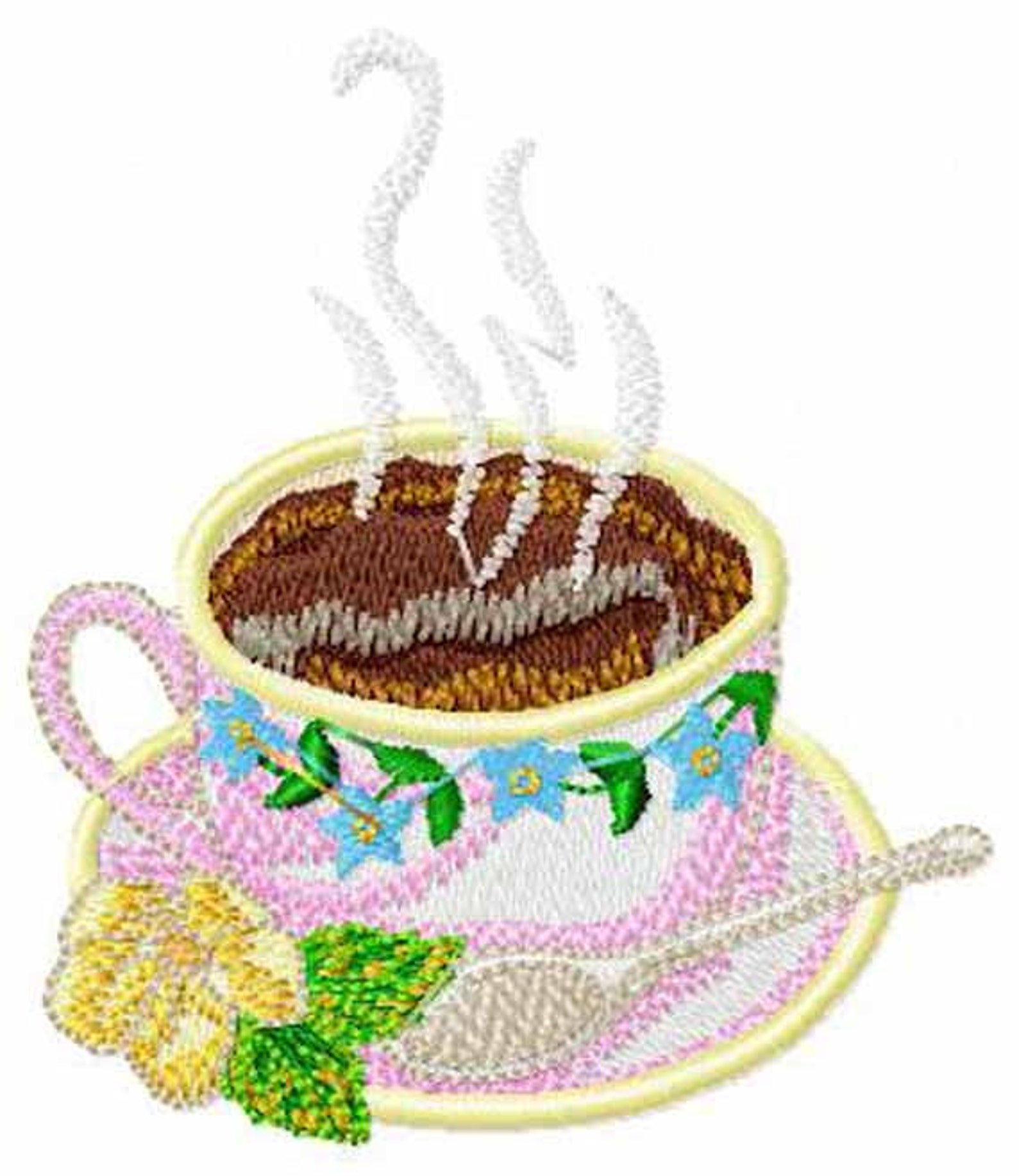 Coffee machine embroidery designs 5 designs digital  etsy