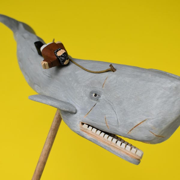 Moby Dick with Captain Ahab #76