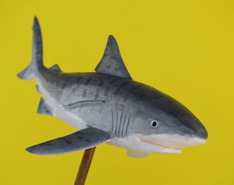 Tiger Shark in Rescued Hardwood #3