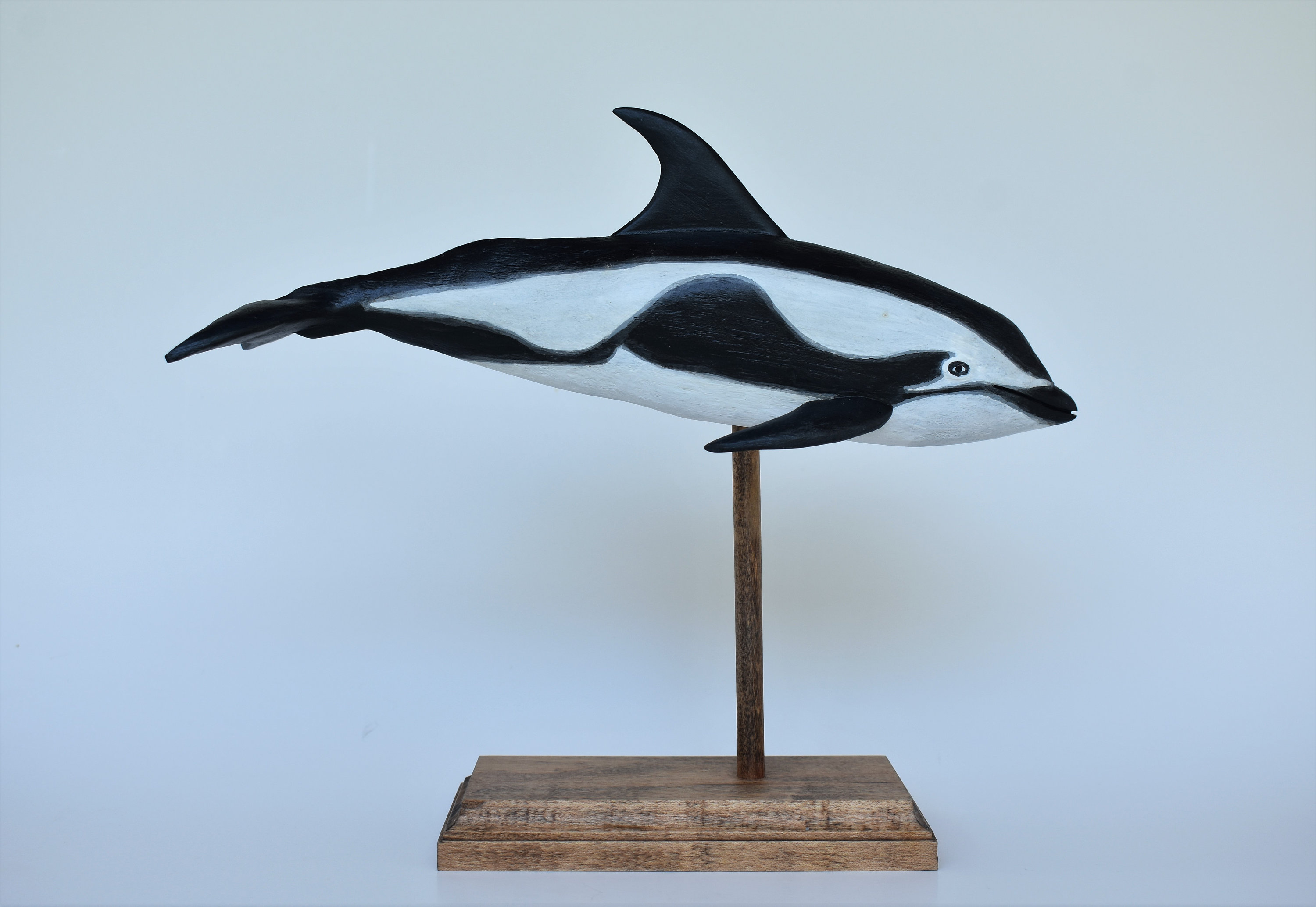 Hourglass Dolphin in Recycled Hardwood - Etsy