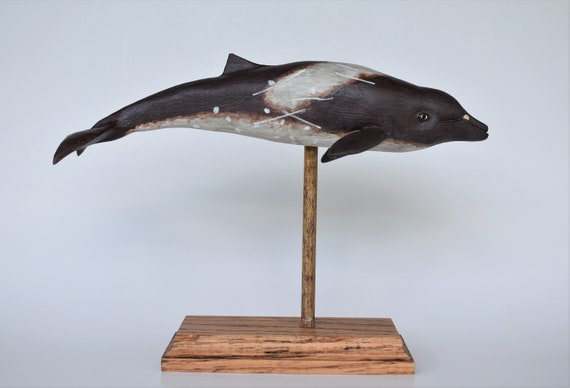 Peruvian (pygmy) Beaked Whale in Recycled Hardwood - Etsy