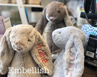 personalized stuffed animal etsy
