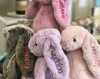 Baby bunny gift Baby shower gift First birthday gift Personalized bunny Newborn Gift personalized gifts Personalized Easter Bunny
