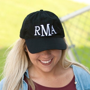 Set of 6 Personalized Baseball Hat  Monogrammed Baseball Cap Monogrammed Hat Personalized Hat Monogrammed Cap Personalized Baseball Cap