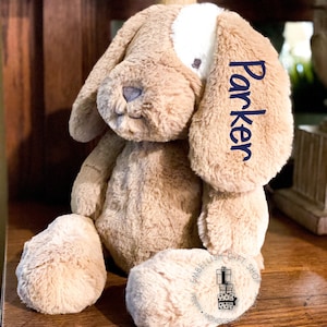 Personalized Puppy Dog, Personalized Plush Dog, Monogrammed Stuffed Animal, Personalized Baby Gift, Monogram Puppy, Puppy Dog Gift
