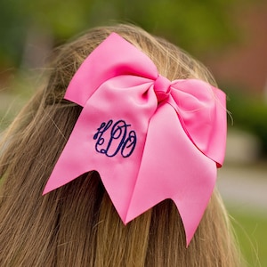 Personalized Hair Bows Monogrammed Hair Bows Lots of Colors to Choose Monogram Hairbows for Girls, Tween, Teens